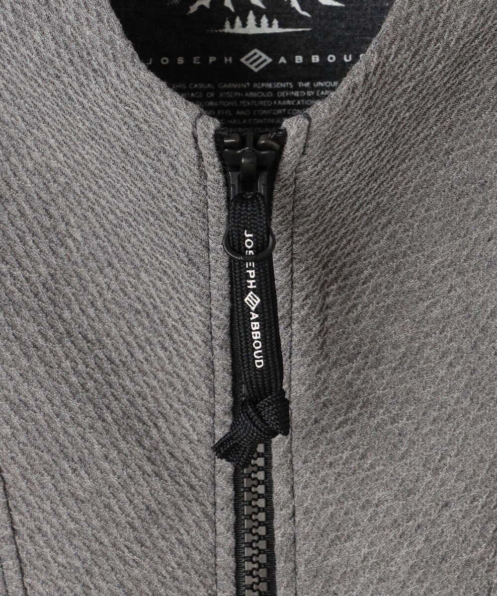 JOSEPH ABBOUD MOUNTAIN 【日本製】ダイヤモンドワッフル アウトドア トラックジャケット 