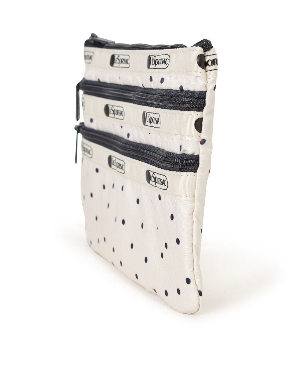 LeSportsac 3ZIP COSMETIC/プレイフルドッツ 