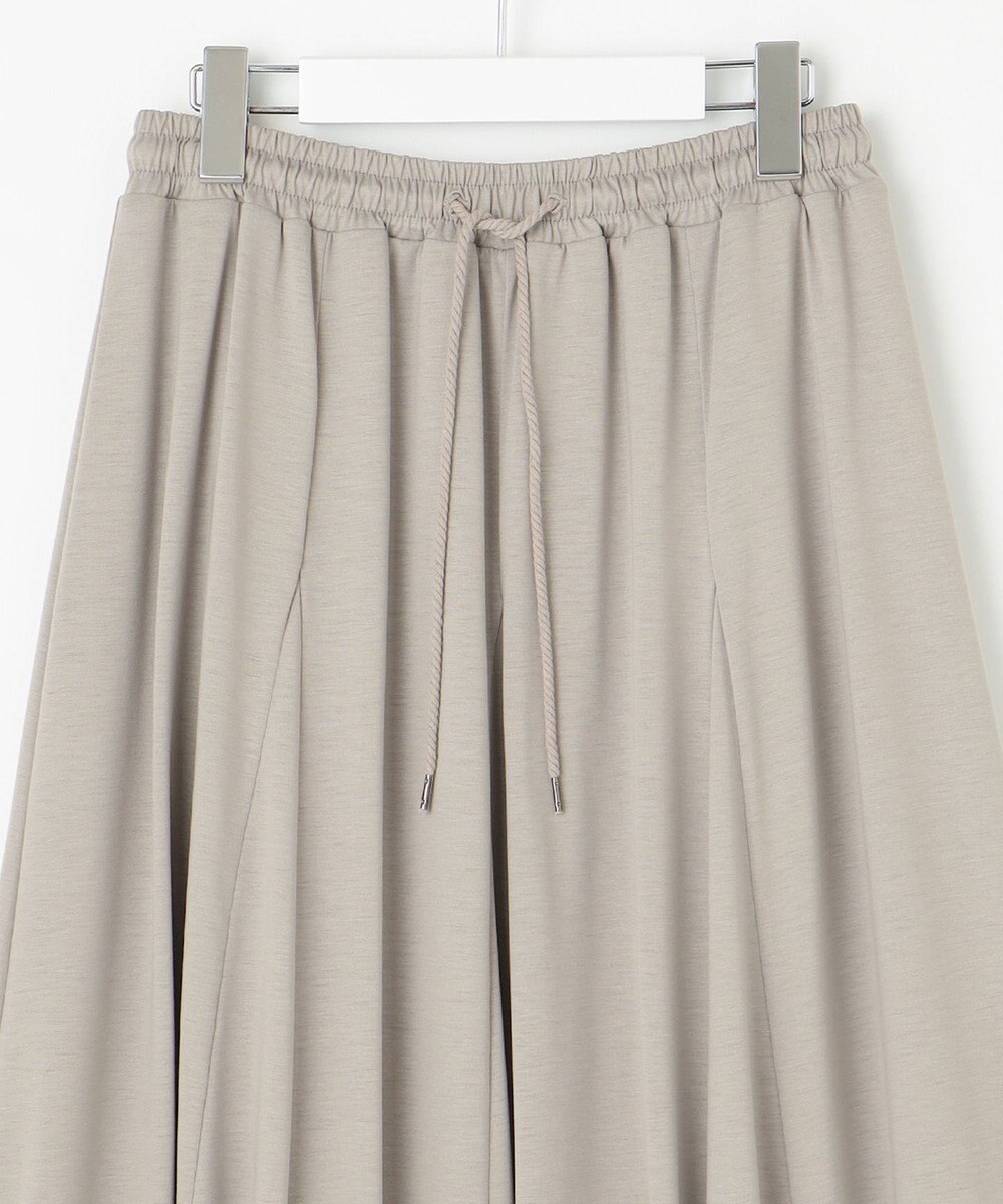 J.PRESS LADIES 【洗える】ジャージー フレアースカート 