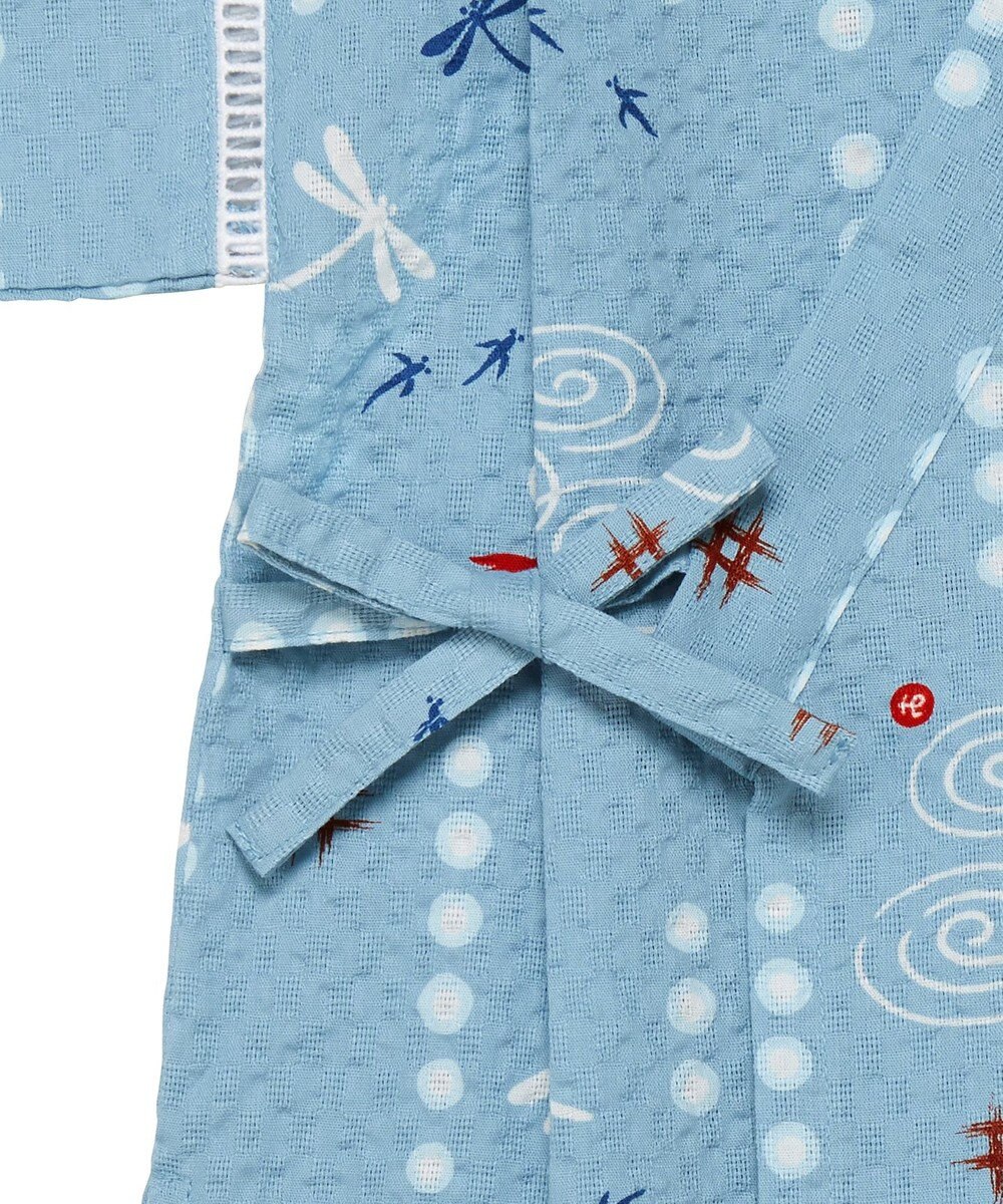 MIKI HOUSE HOT BISCUITS 【ミキハウス】【80-150cm】 金魚・とんぼ和柄の甚平スーツ 