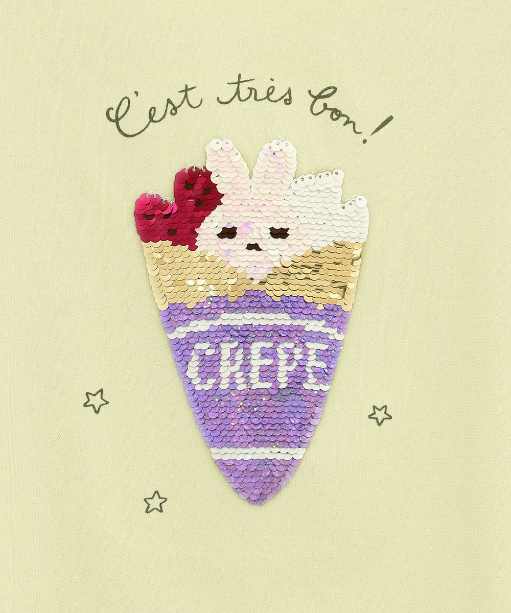 ANY KIDS ミラクルスパンコール 半袖 Tシャツ 