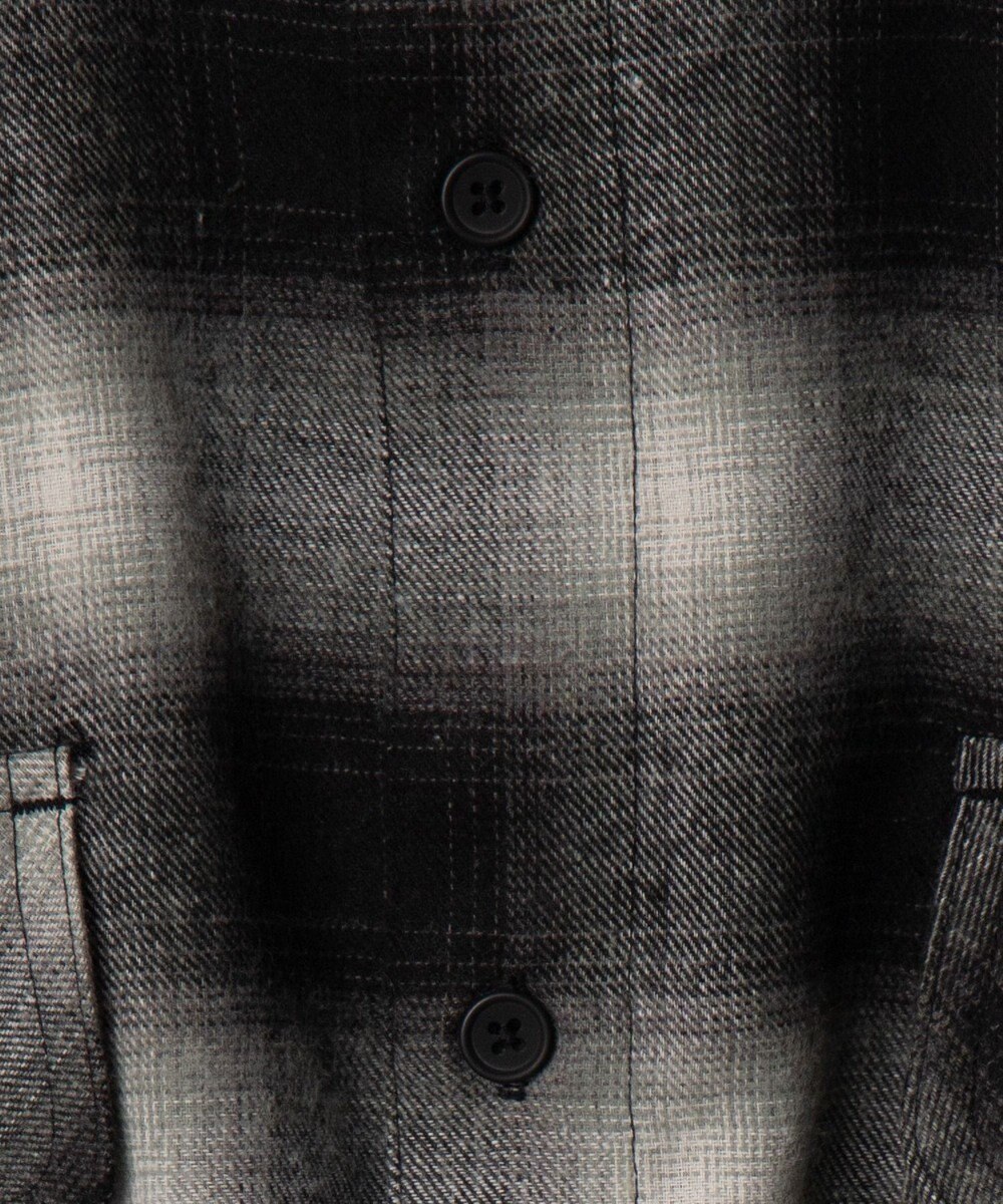 WEGO 【ユニセックス着用ITEM/SMLサイズ展開】チェックネルシャツ 