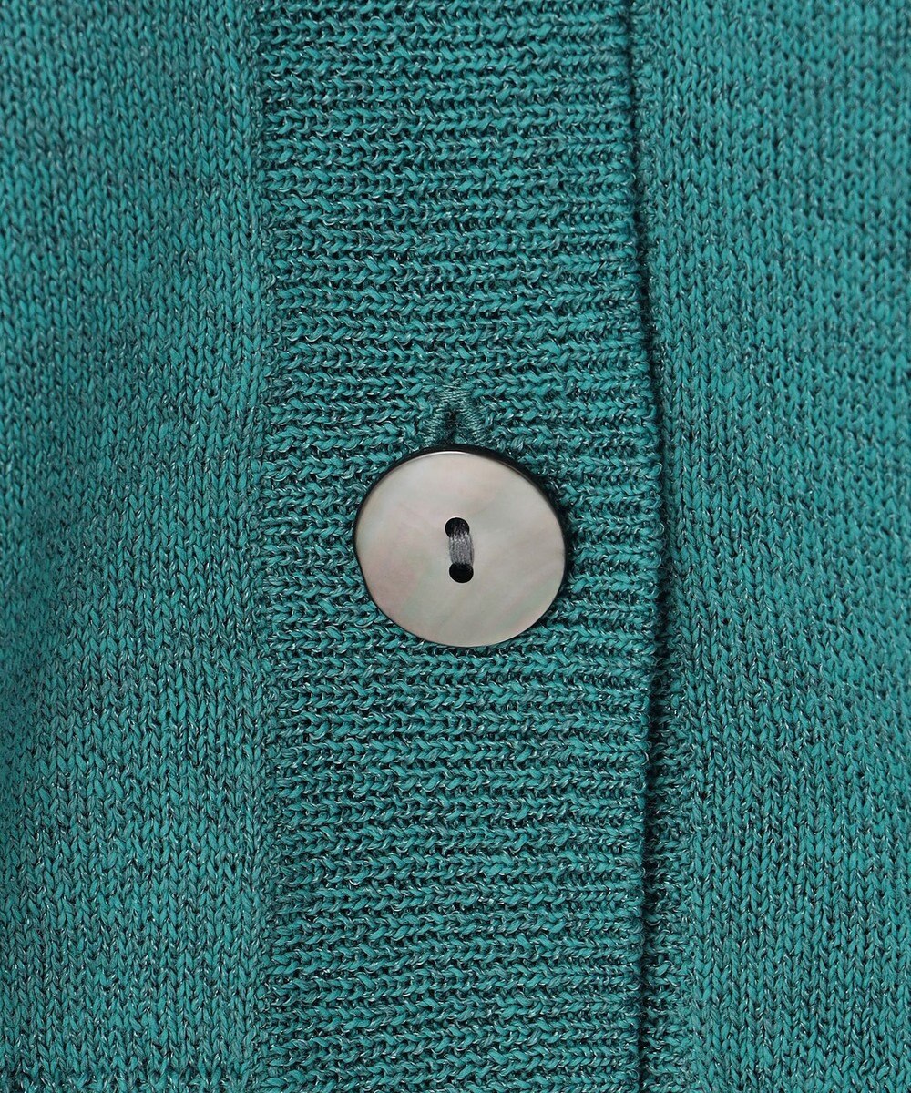 自由区 【アンサンブル対応】ペーパーコットンニット カーディガン 