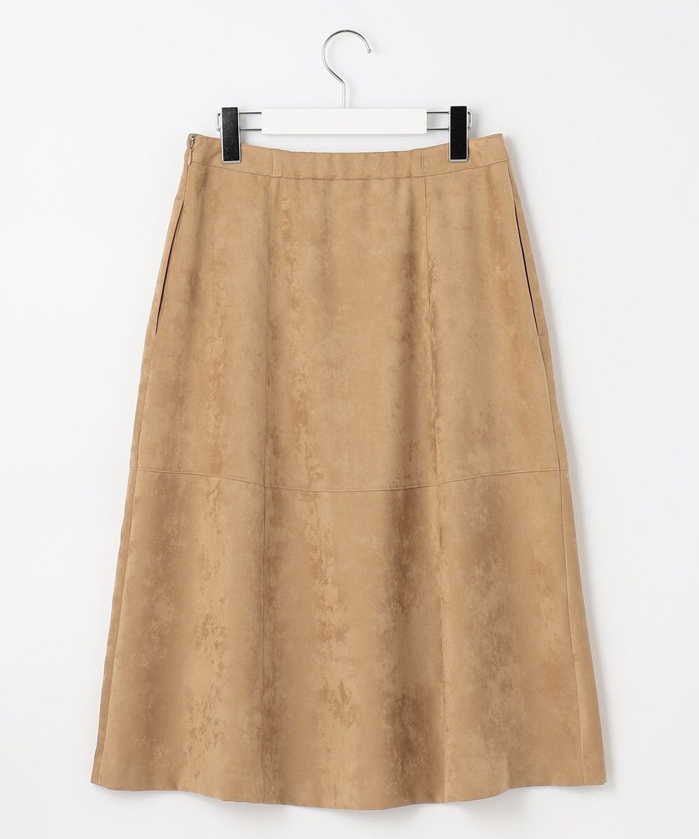 J.PRESS LADIES 【洗える】ソフィーヌスエード スカート 