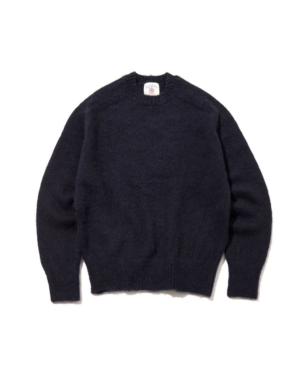 J.PRESS MEN 【J.PRESS ORIGINALS】Shaggy Dog Crew Neck Sweater / Japan Made 
