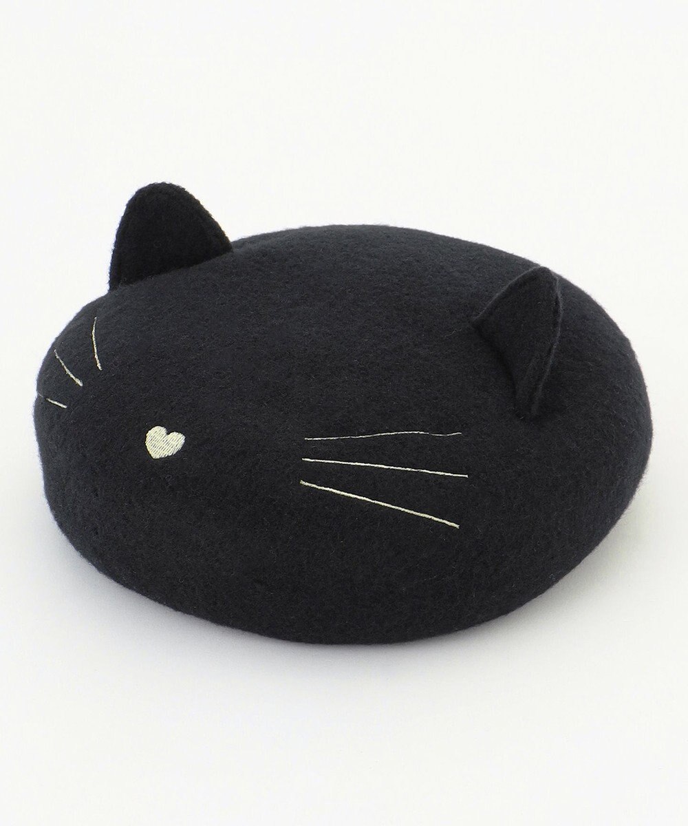 ANY KIDS ネコ耳つきベレー帽 