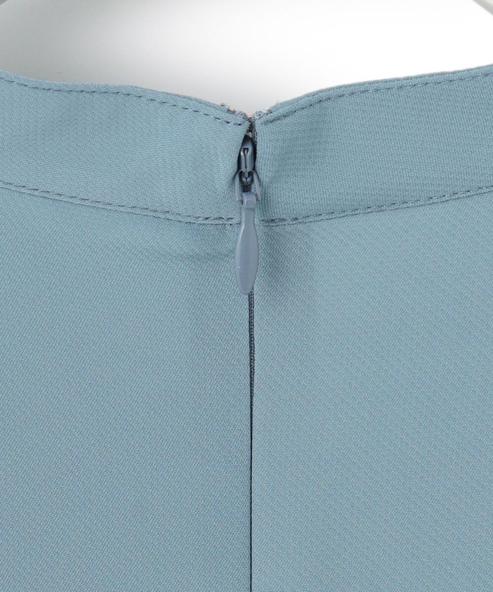 ICB 【洗える・UVケア】BackSatinAmunzen スカーフタイブラウス 