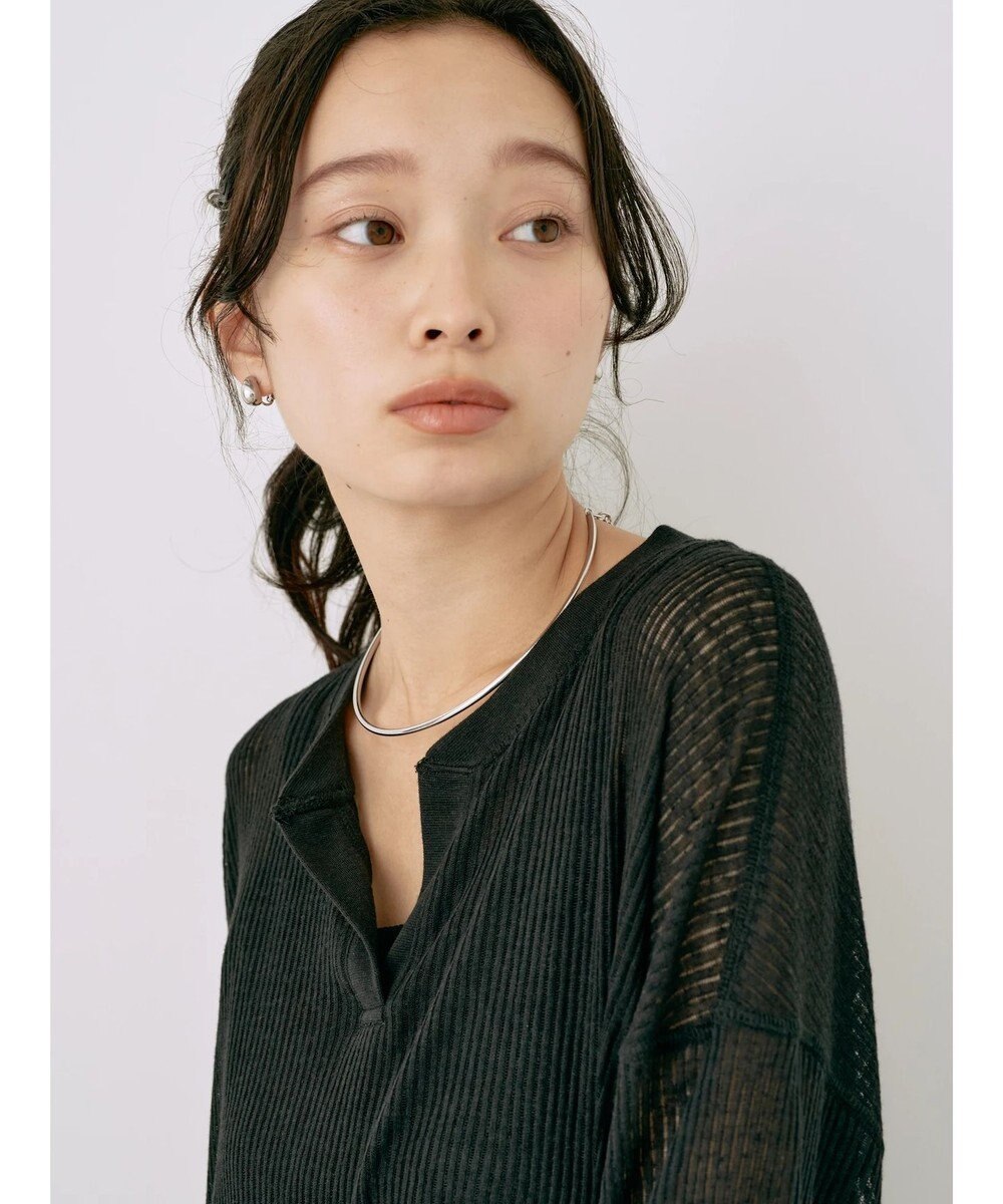 earth music&ecology シアーリブドルマンプルオーバー 