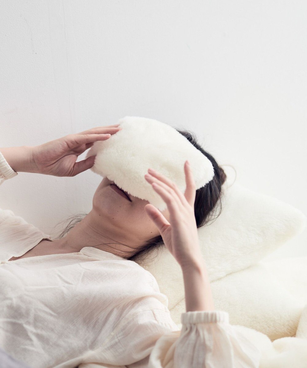 LOOM&SPOOL SRNメリノウールあずきアイピロー 