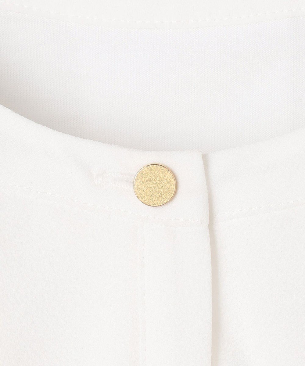 23区 【洗える】ジョーゼットフリル ブラウス 