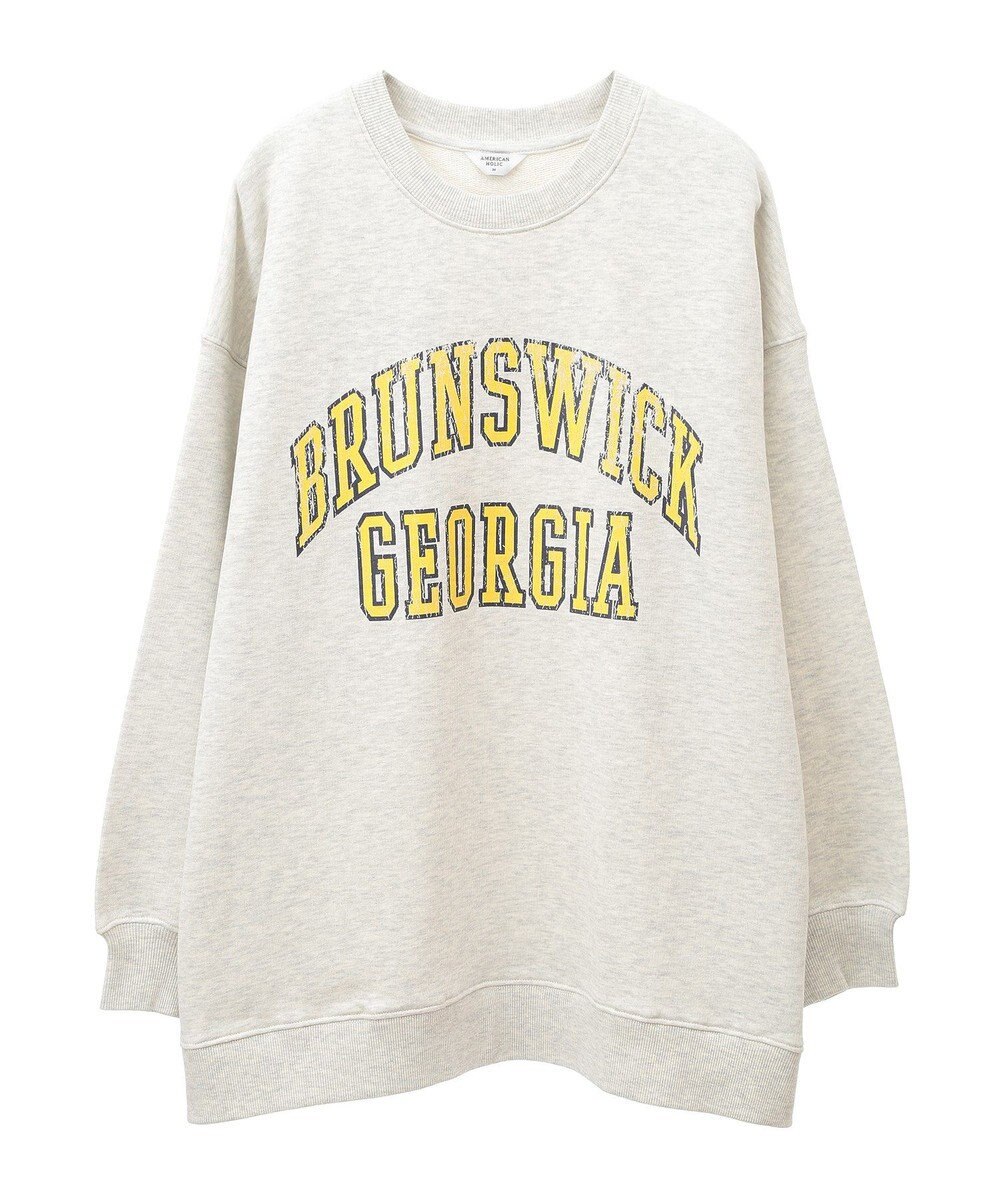 AMERICAN HOLIC ＢＲＵＮＳＷＩＣＫ　ＧＥＯＲＧＩＡ　ＢＩＧスウェット 