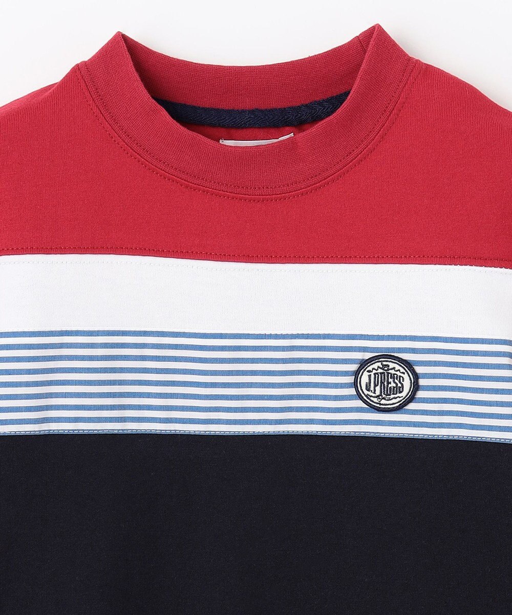 J.PRESS KIDS 【110-130cm】40/2 天竺ブロッキング Ｔシャツ 