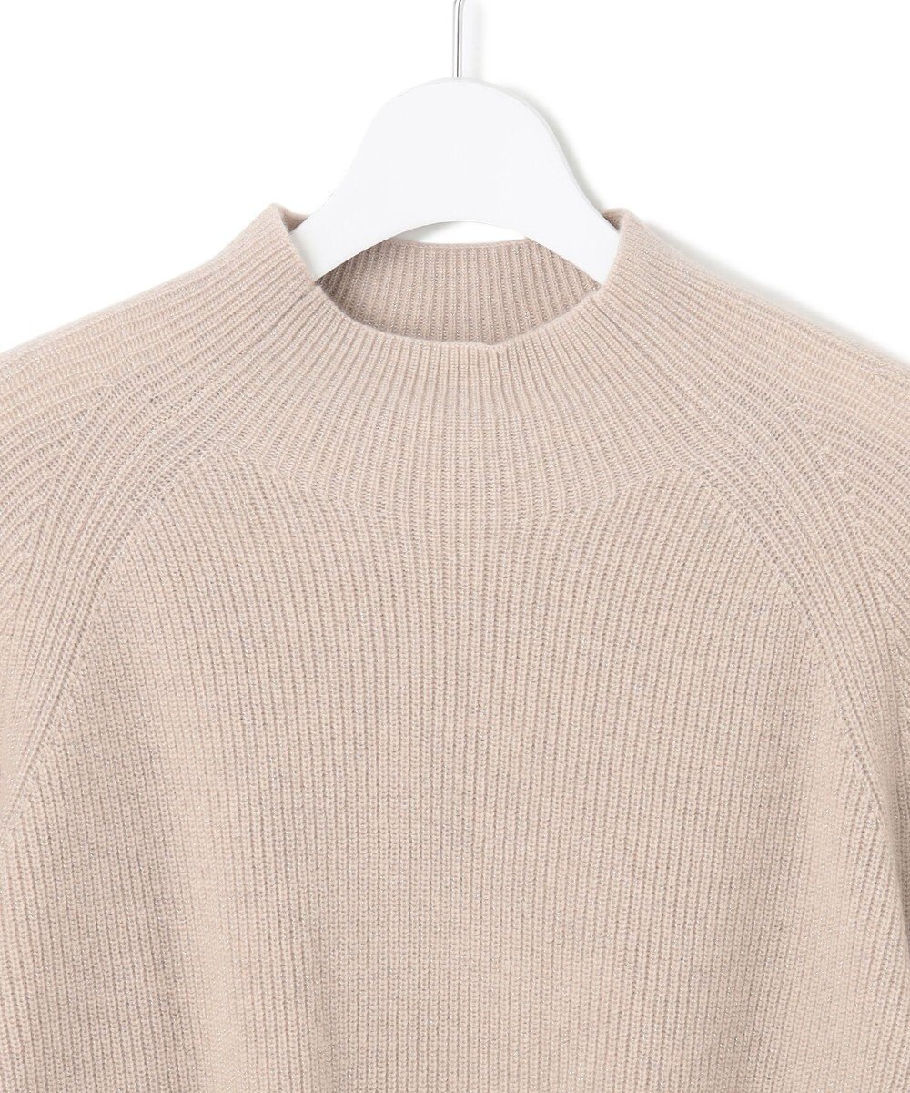 23区 【洗える】ラメウール ハイネック ニット 