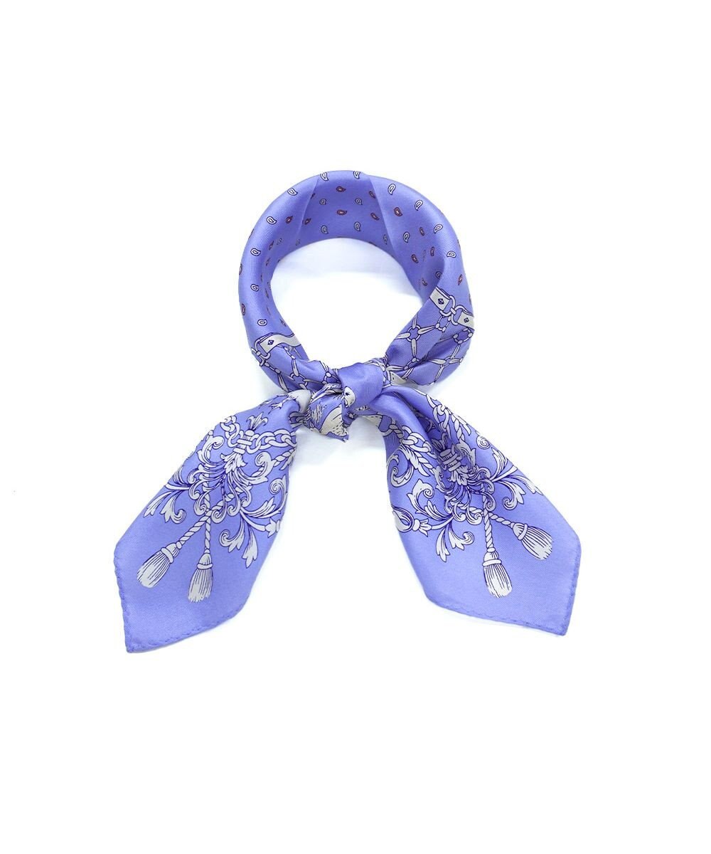 Marca ＜秋の新色＞【Marcaオリジナル】グース  小判 シルクツイル スカーフ 