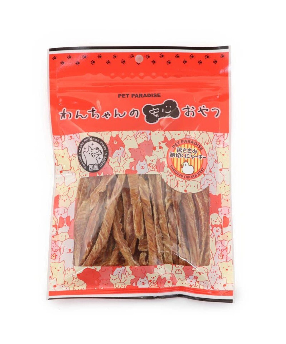 PET PARADISE 鶏ささみ ジャーキー 細切り 大袋 140g 国産 
