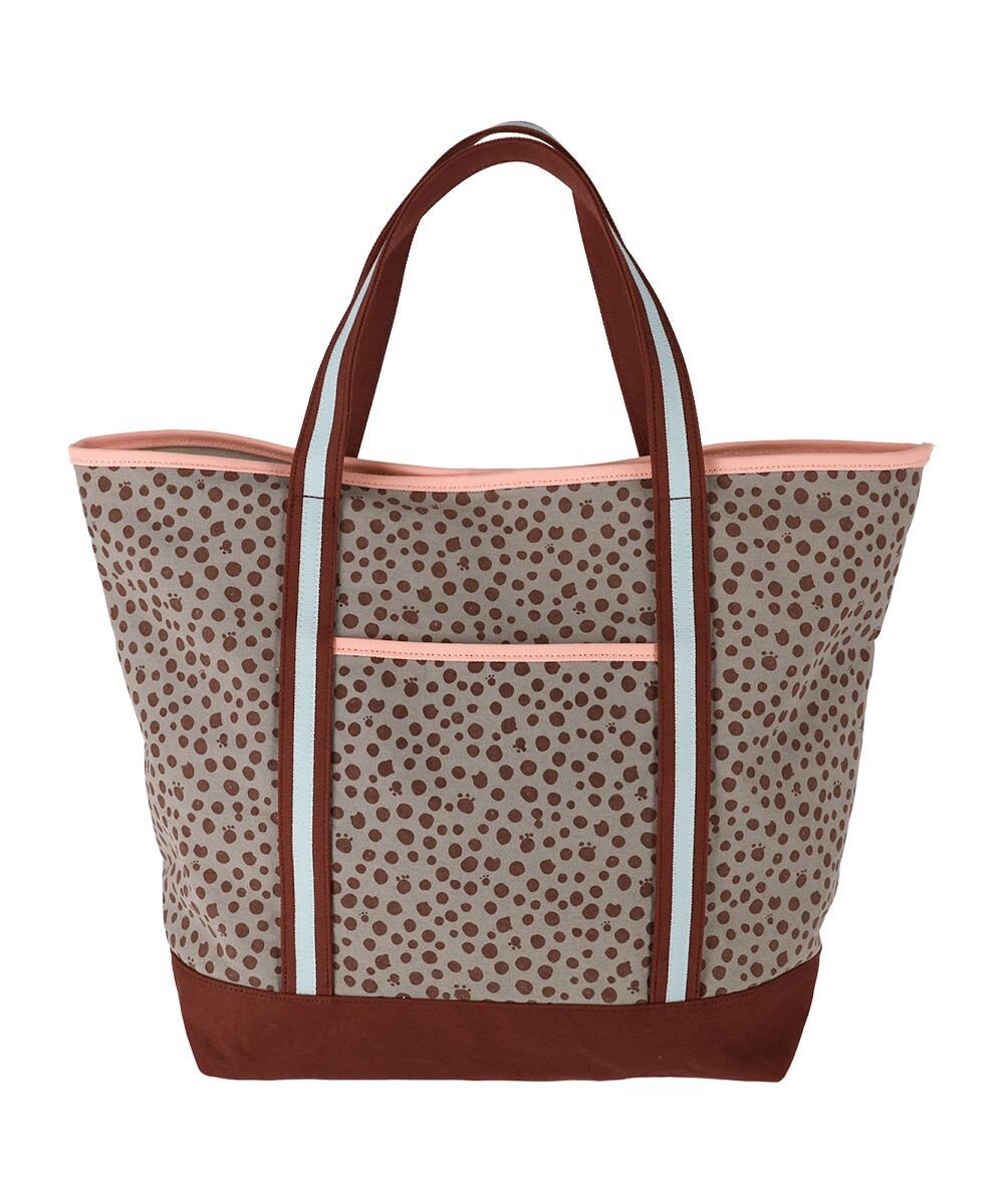 tsumori chisato CARRY コットンポルカドット トートバッグ 