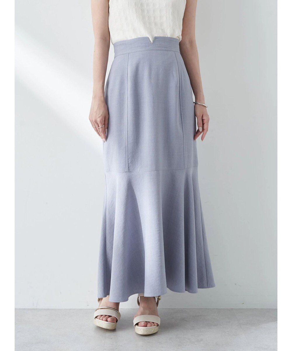 earth music&ecology リネンライクマーメイドスカート 