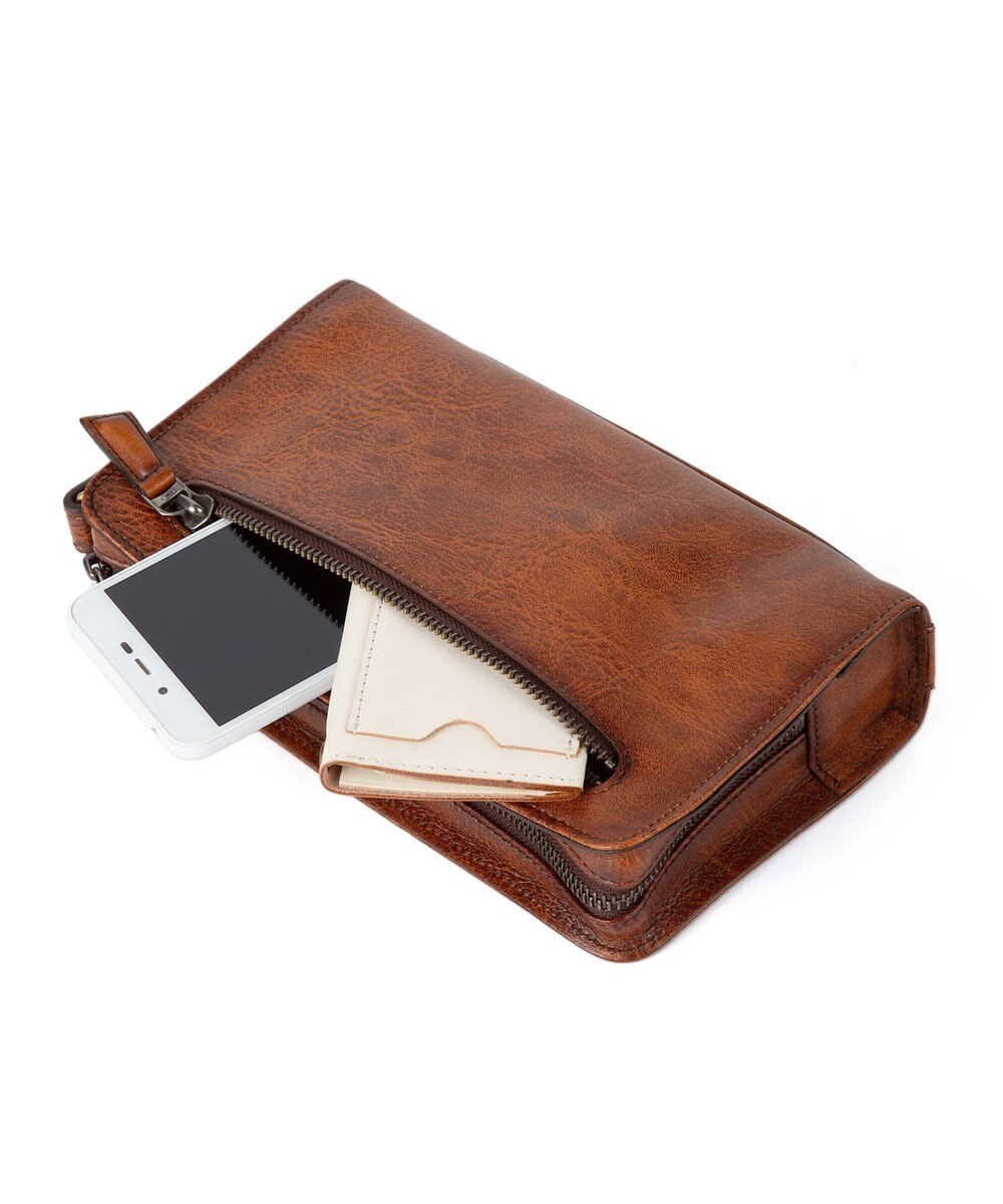 ACE BAGS & LUGGAGE LO HOMME PRESSE アルカイック 本革 日本製 セカンドバッグ 71866 ロ・オム・プレッセ 