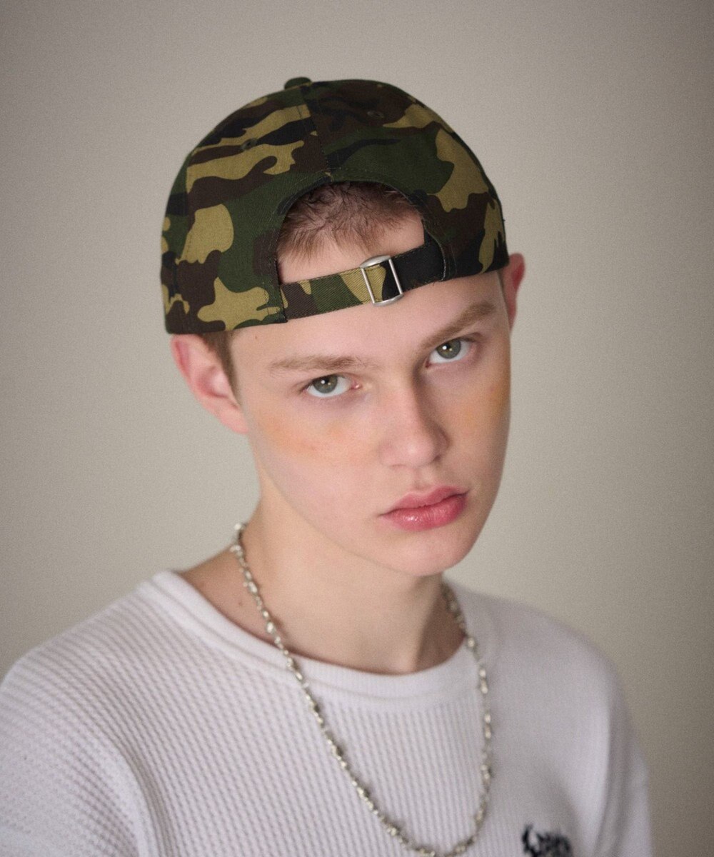 WEGO 【ユニセックス着用ITEM】スタッズロゴキャップ 