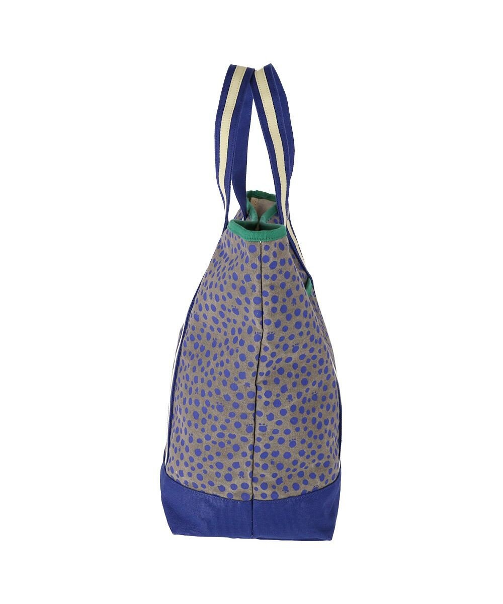 tsumori chisato CARRY コットンポルカドット トートバッグ 