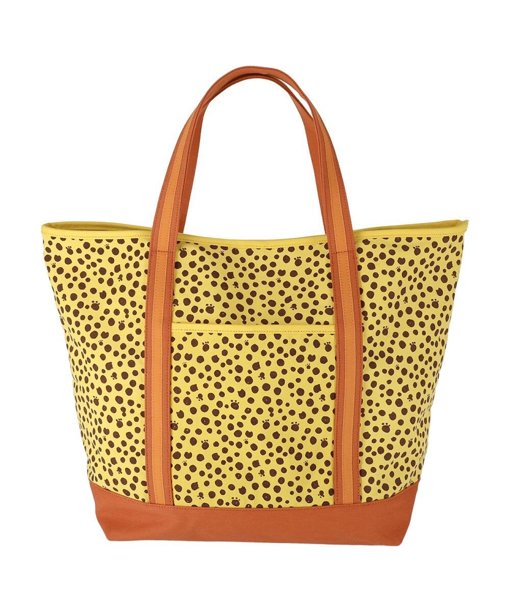 tsumori chisato CARRY コットンポルカドット トートバッグ 