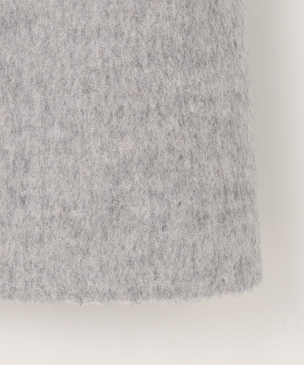 J.PRESS LADIES ウールナイロンリバー フード付き コート 