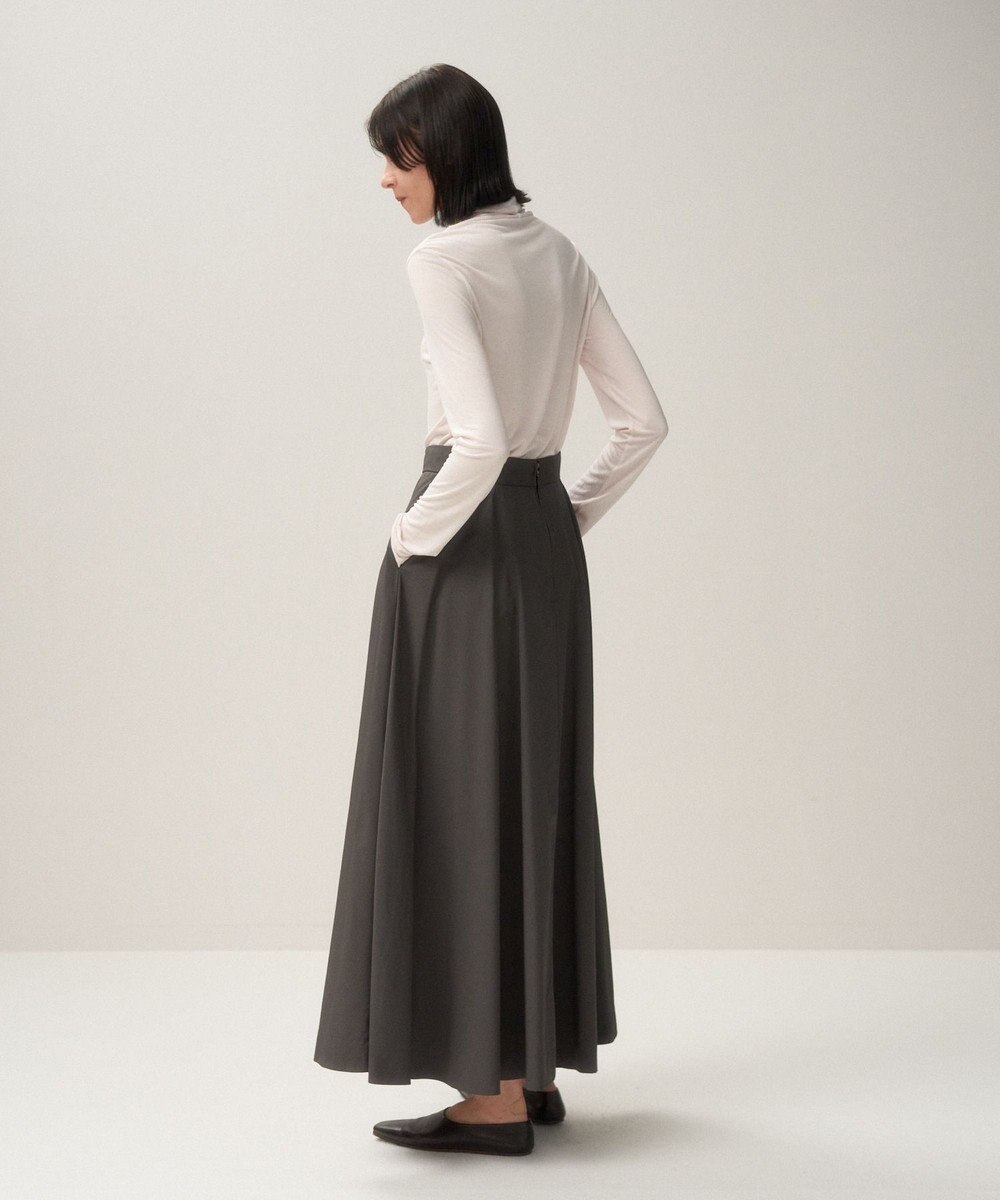 ATON VINTAGE NYLON TWILL | フレアスカート 