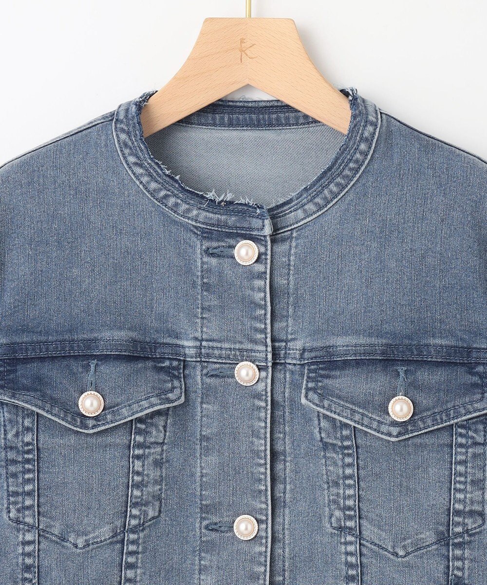 組曲 S 【23AW】パールボタンデニム ジャケット 