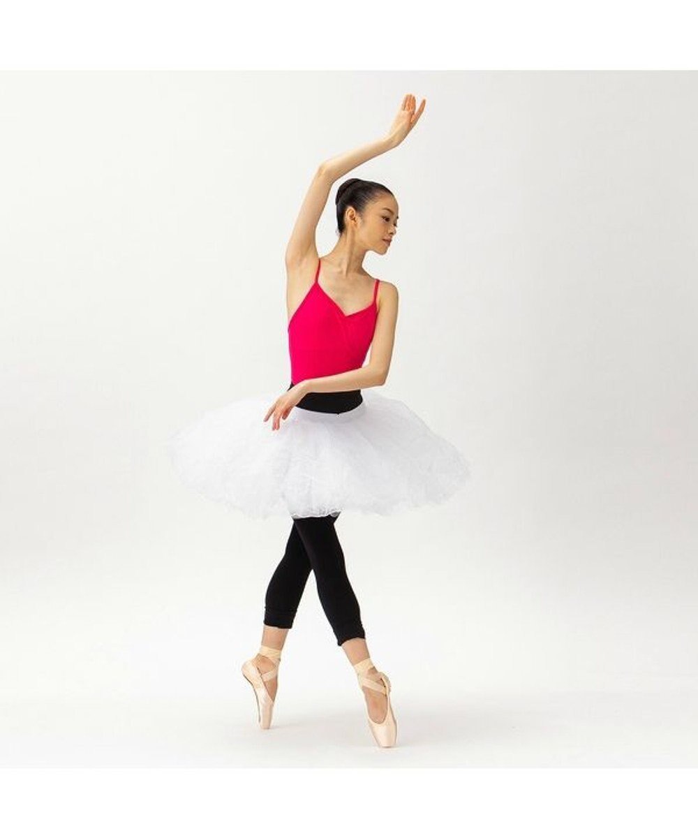 Chacott ハイウエストオーバータイツ（つま先かかとなし） 