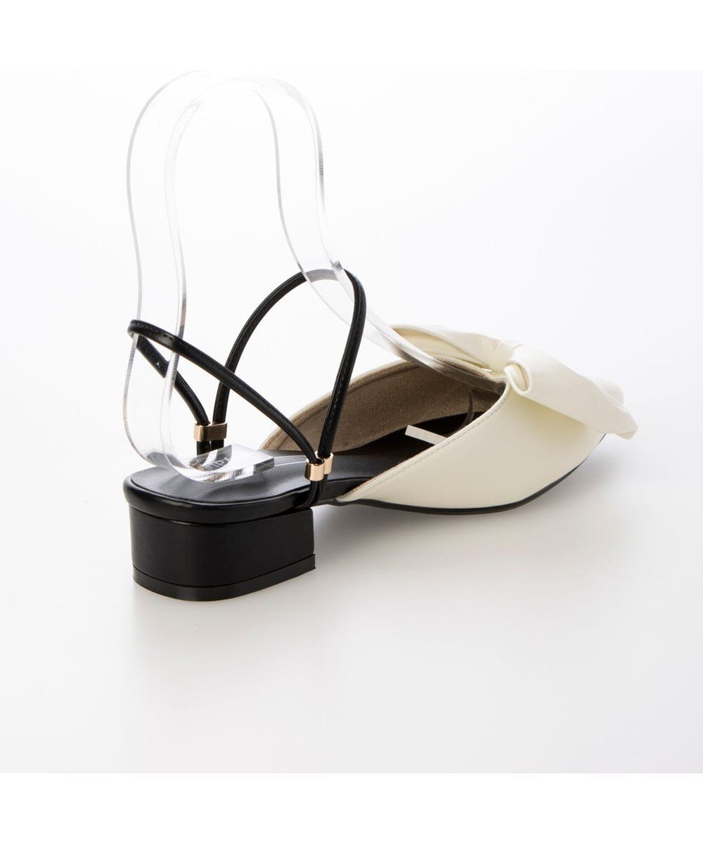 MODE ET JACOMO <noyau>2WAYリボンストラップミュールパンプス 