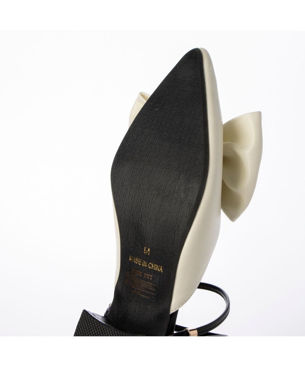 MODE ET JACOMO <noyau>2WAYリボンストラップミュールパンプス 