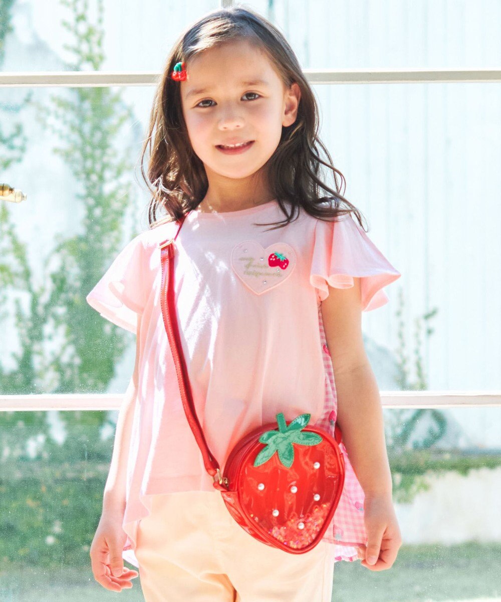 ANY KIDS ひらひら バックシャンTシャツ 