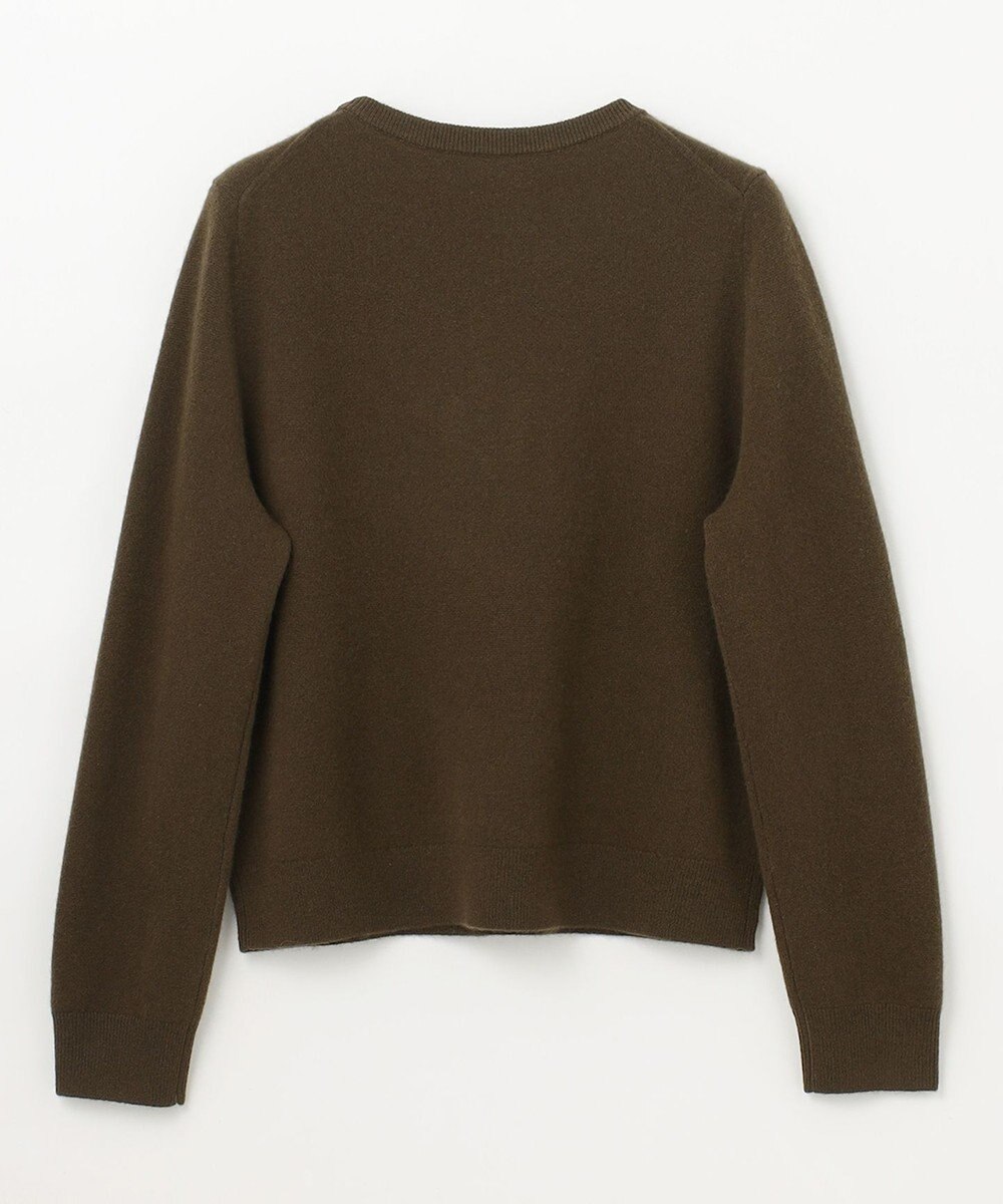 GRACE CONTINENTAL エンブレム刺繍ニットトップ 