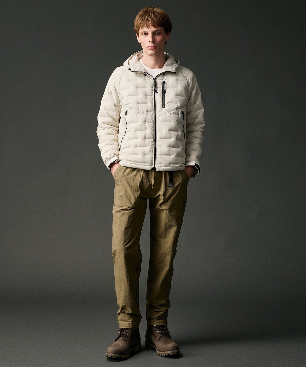 JOSEPH ABBOUD MOUNTAIN 【JAPANファブリック/2WAYストレッチ】ヴィンテージナイロンカルゼストレッチベイカー パンツ 