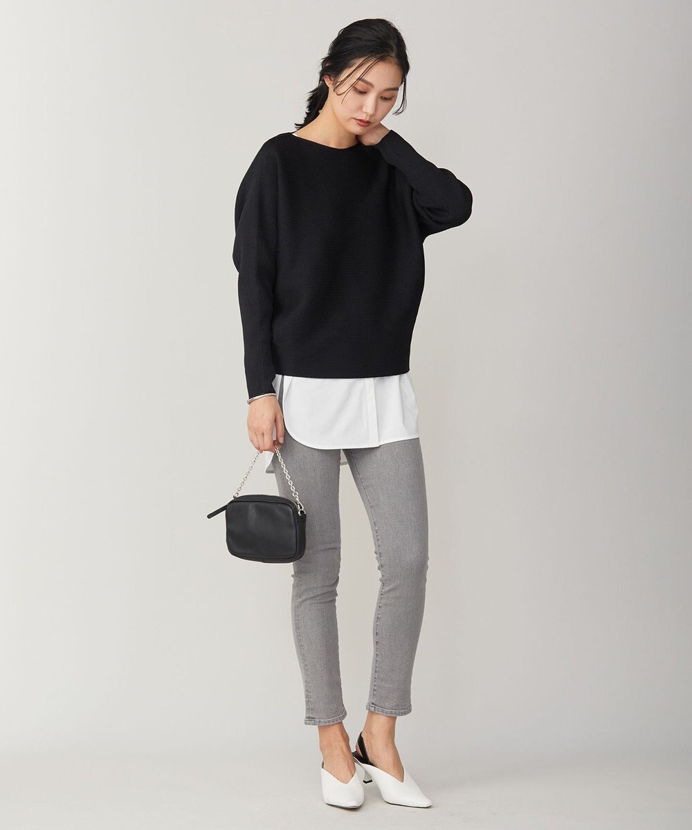 ICB 【洗える】スキニーデニム 