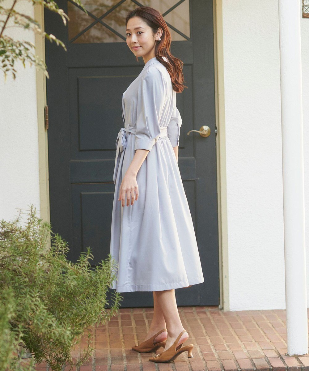 Feroux トレンチ風 ワンピース 