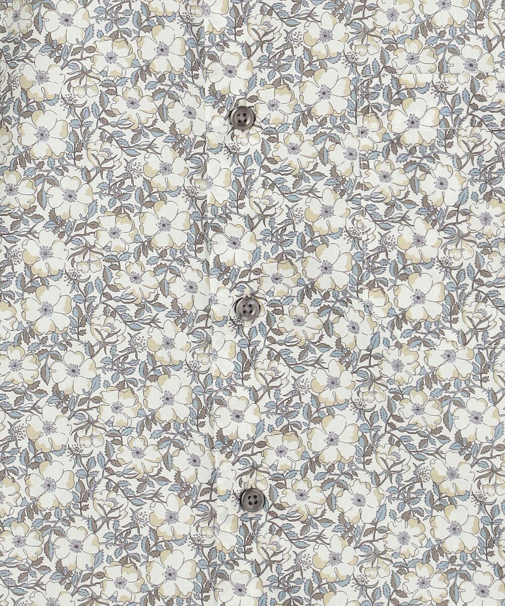 JOSEPH ABBOUD 【リバティ】ブラックレーベル リバティプリントシャツ 