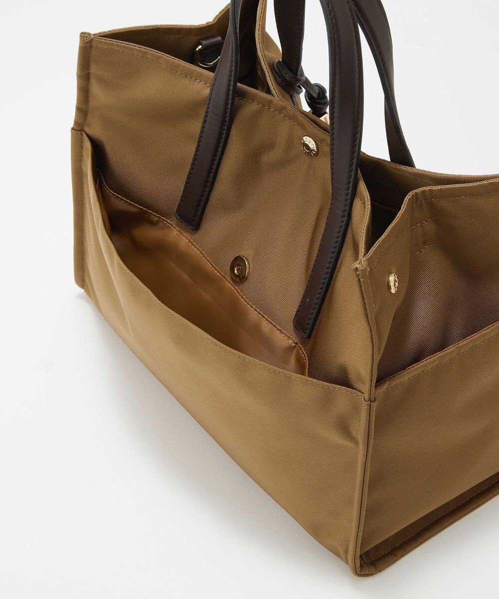 TOPKAPI LEE11月号掲載！【Breath TOPKAPI】撥水 マルチway スクエア A4 トートバッグ / 10ポケット 