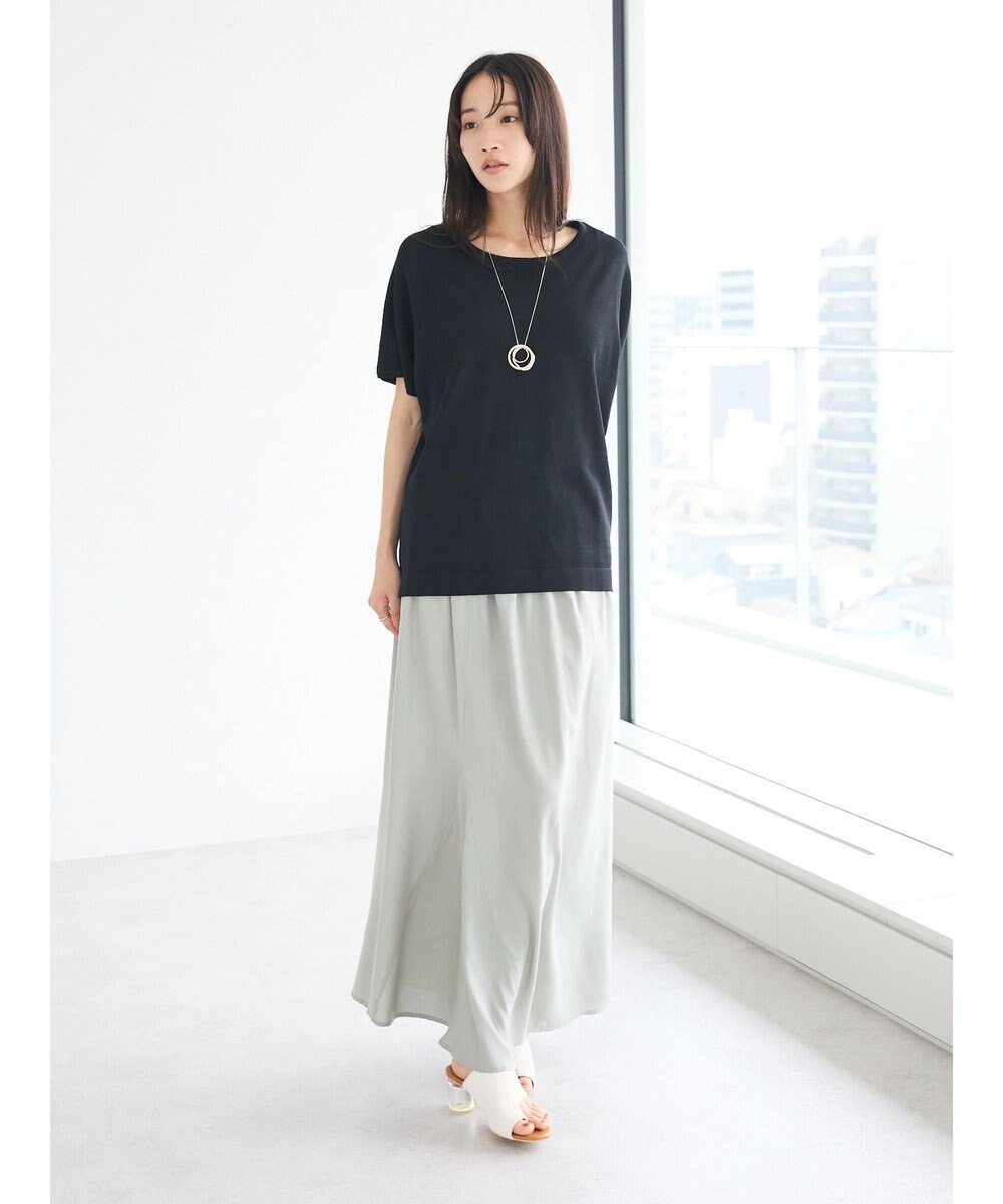 CRAFT STANDARD BOUTIQUE UVカット/接触冷感/洗える/ 半袖ニットプルオーバー 