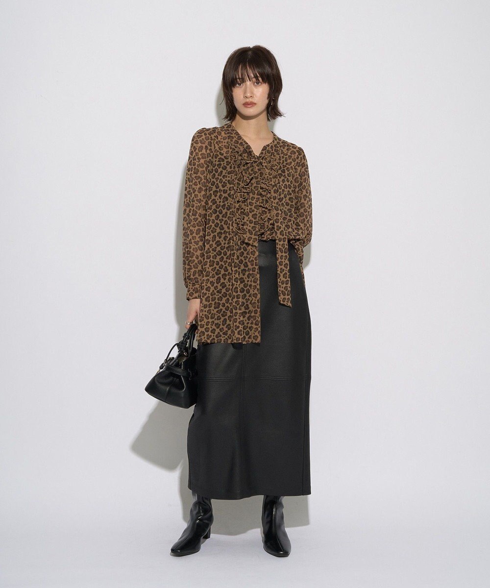 YECCA VECCA 【archive】フリルボウタイブラウス 