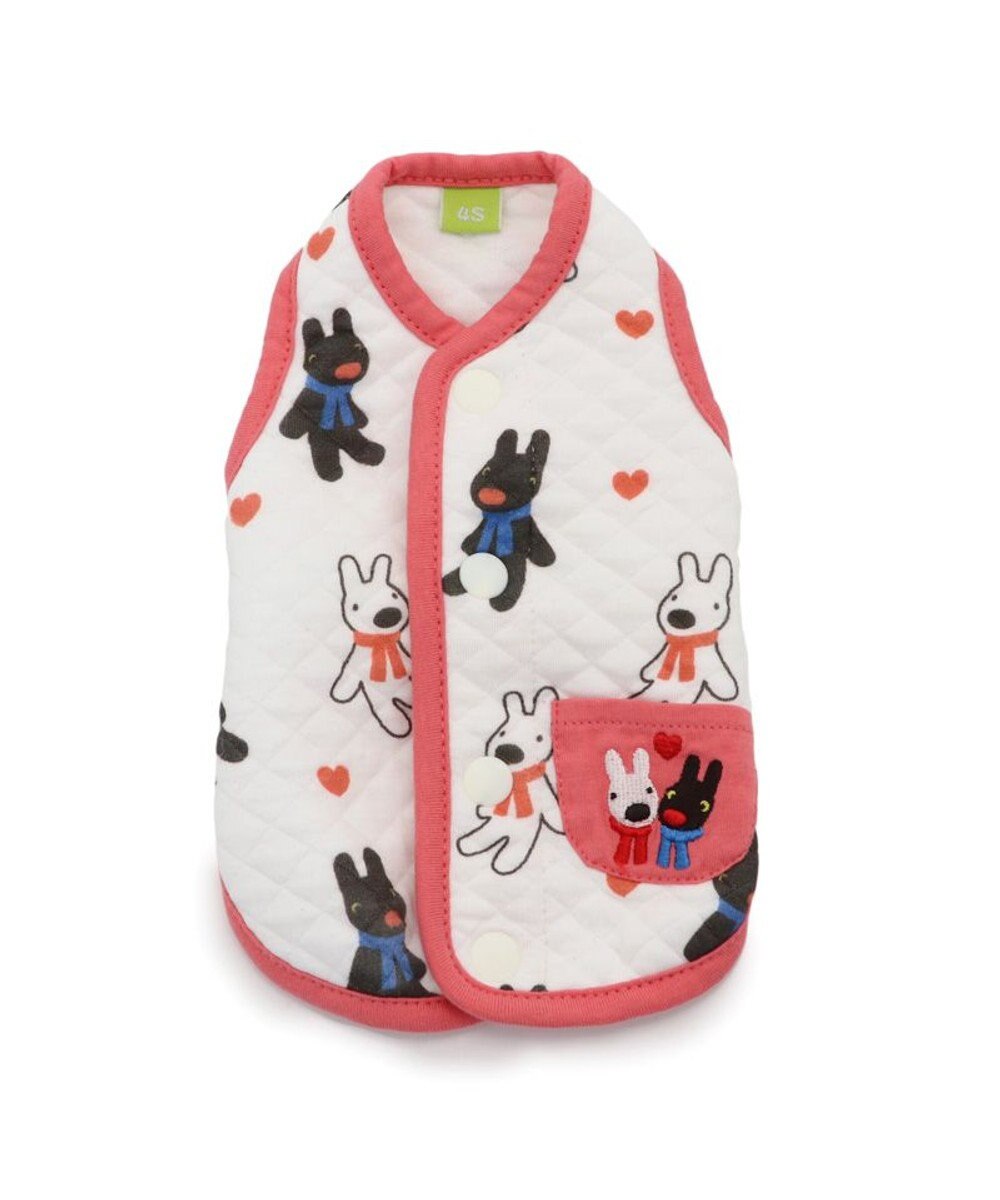 PET PARADISE リサとガスパール キルト ベスト 《ハート》 小型犬 