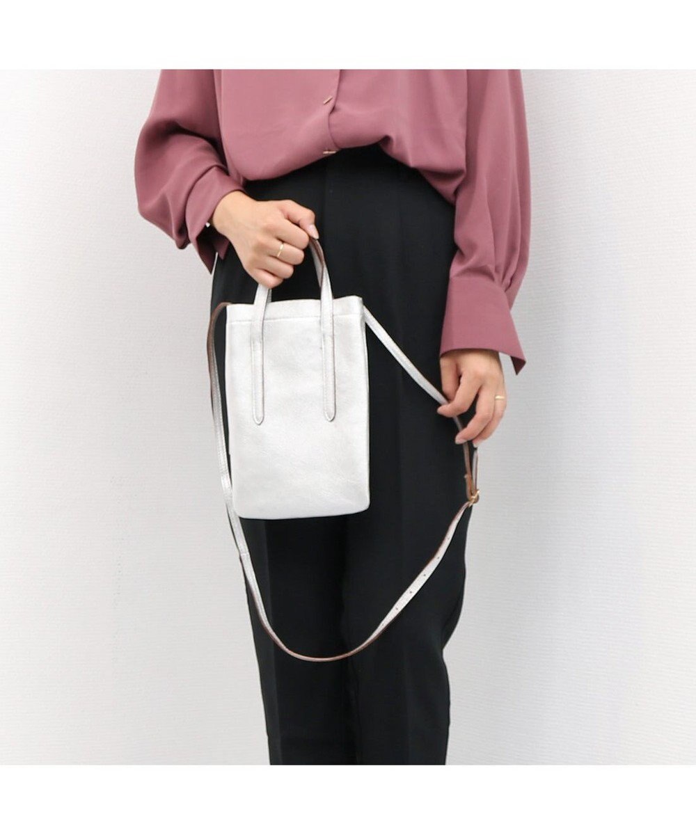 UNBILLION ペルケ perche / ゴートスムース2wayミニショルダー 