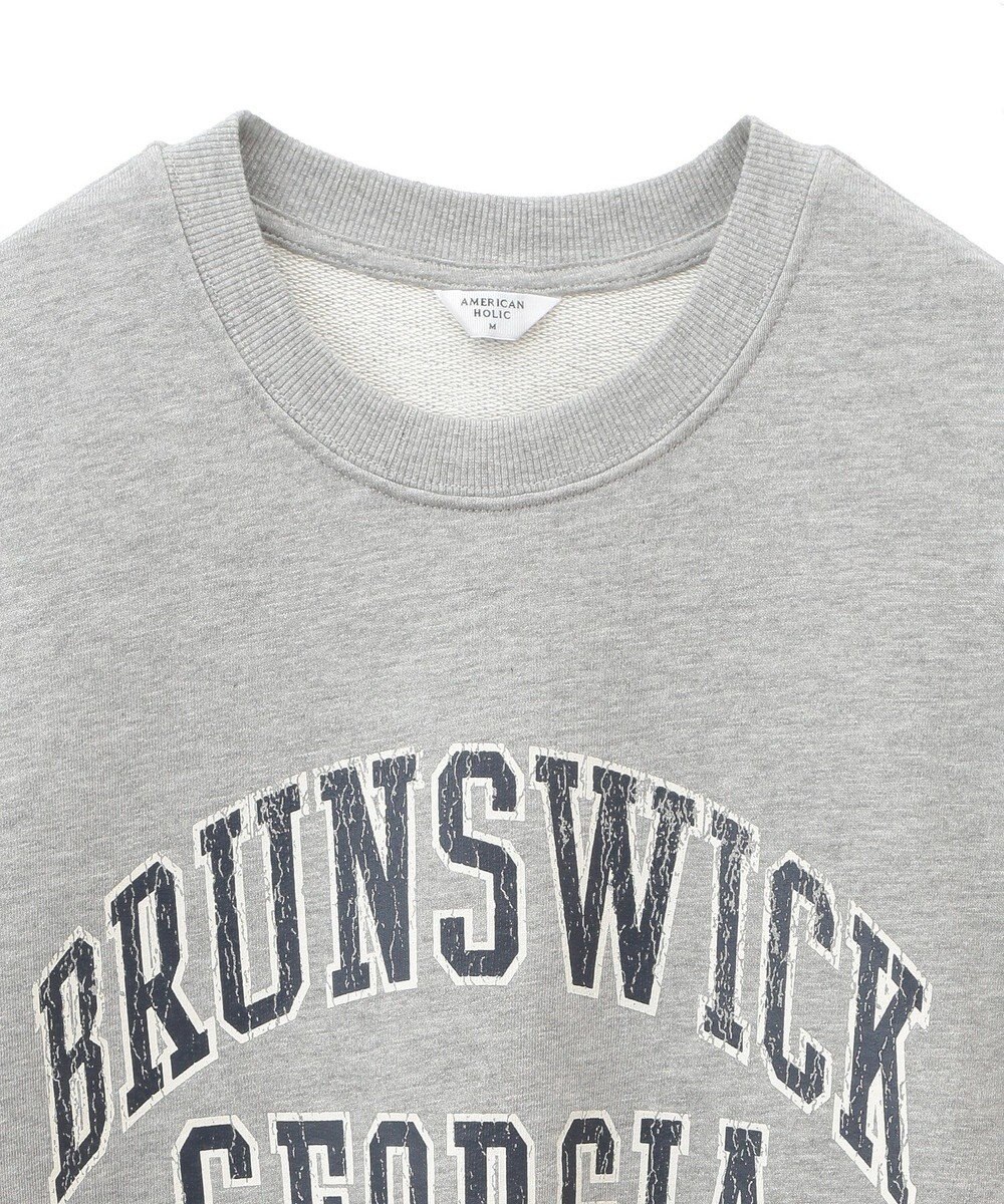 AMERICAN HOLIC ＢＲＵＮＳＷＩＣＫ　ＧＥＯＲＧＩＡ　ＢＩＧスウェット 