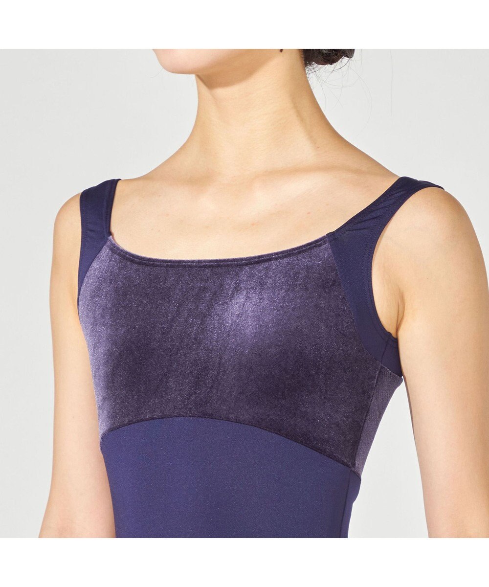 Chacott ノースリーブレオタード 