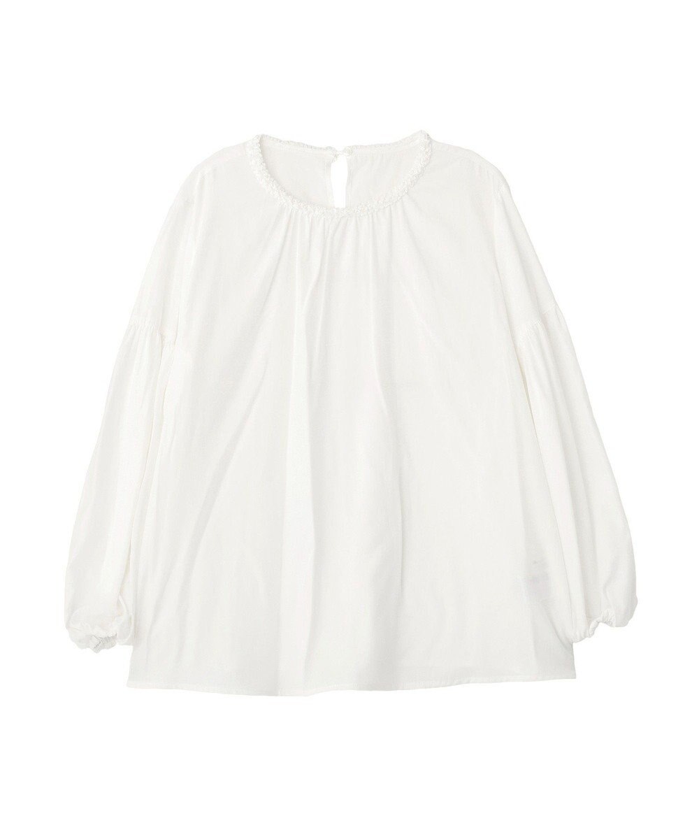 YECCA VECCA ブレードトリミングブラウス 