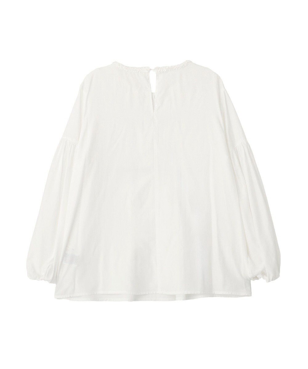 YECCA VECCA ブレードトリミングブラウス 