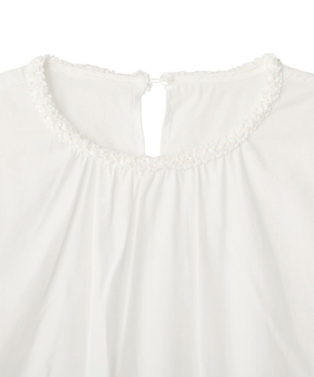 YECCA VECCA ブレードトリミングブラウス 