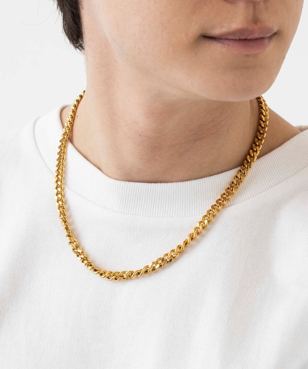 WEGO ステンレスチェーンネックレス50cm 