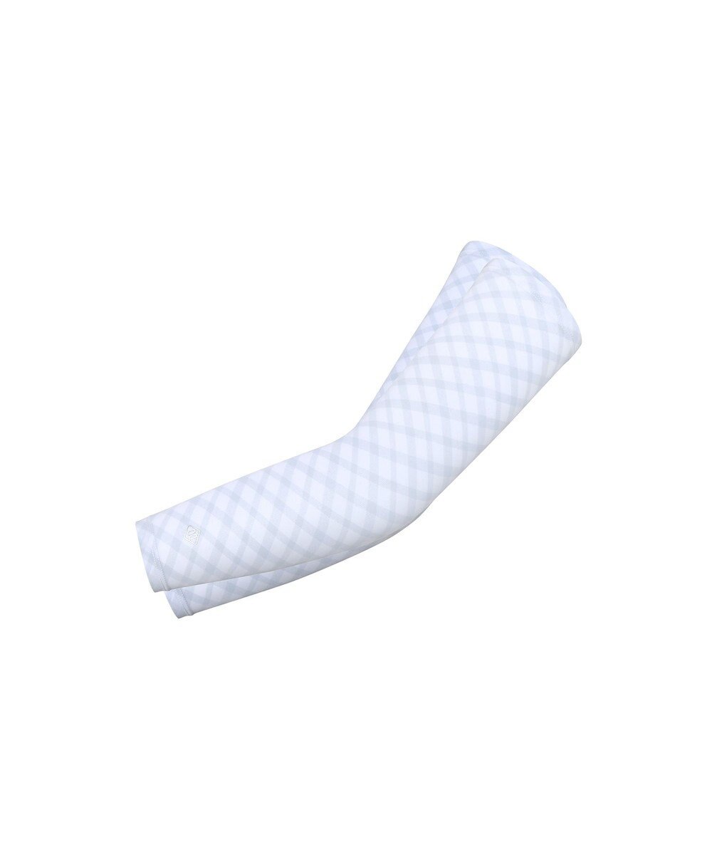 DAKS [DAKS GOLF] 冷感チェックプリントアームカバー 