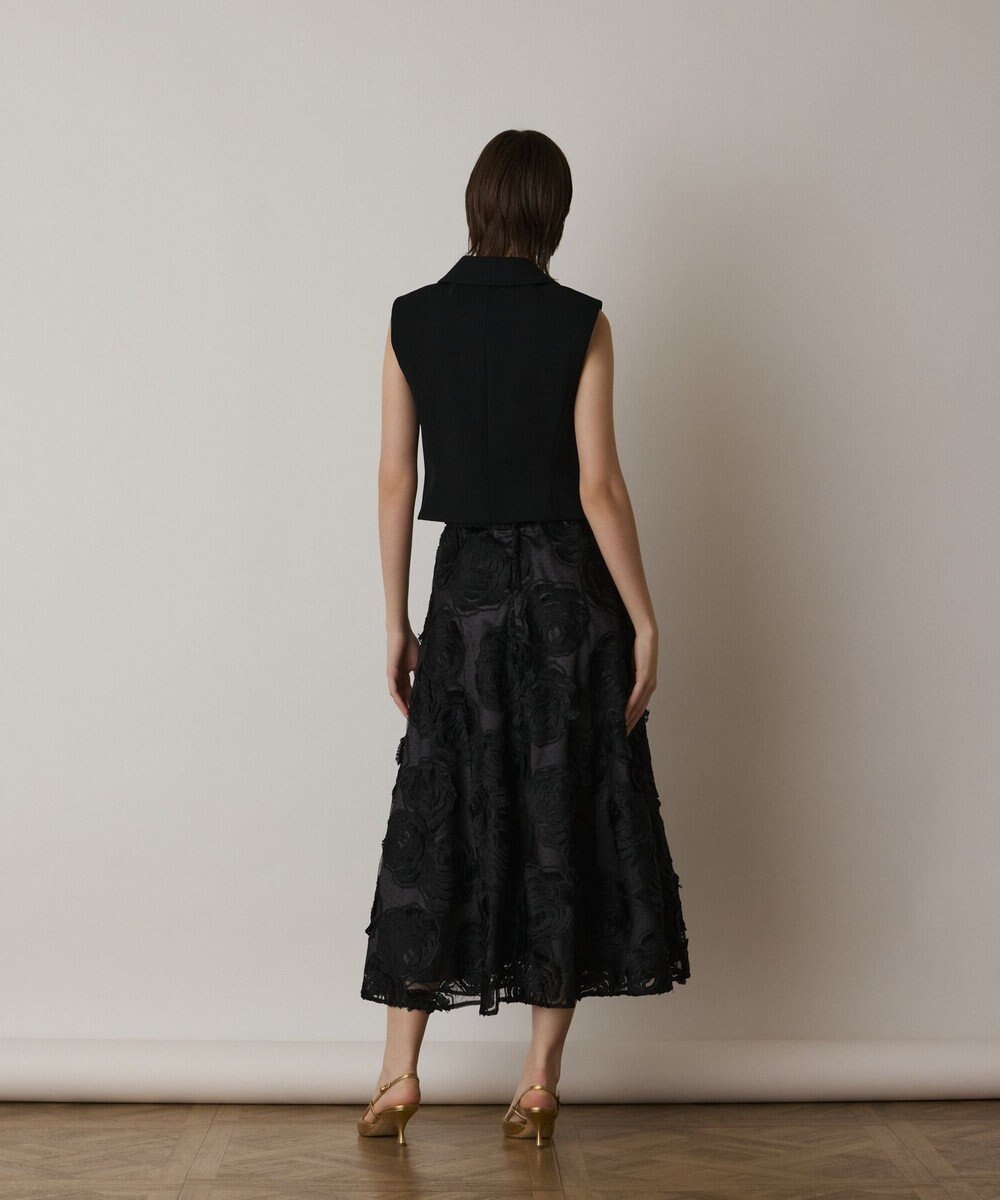 GRACE CONTINENTAL トリアセジャージジレ 